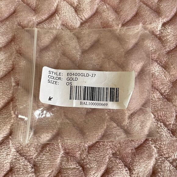 NWT Nordstrom Bansri Gold-Tone Earrings - Picture 5 of 5